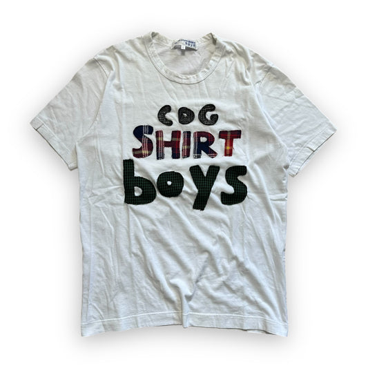 Tee CDG Boys Inserts White (L)