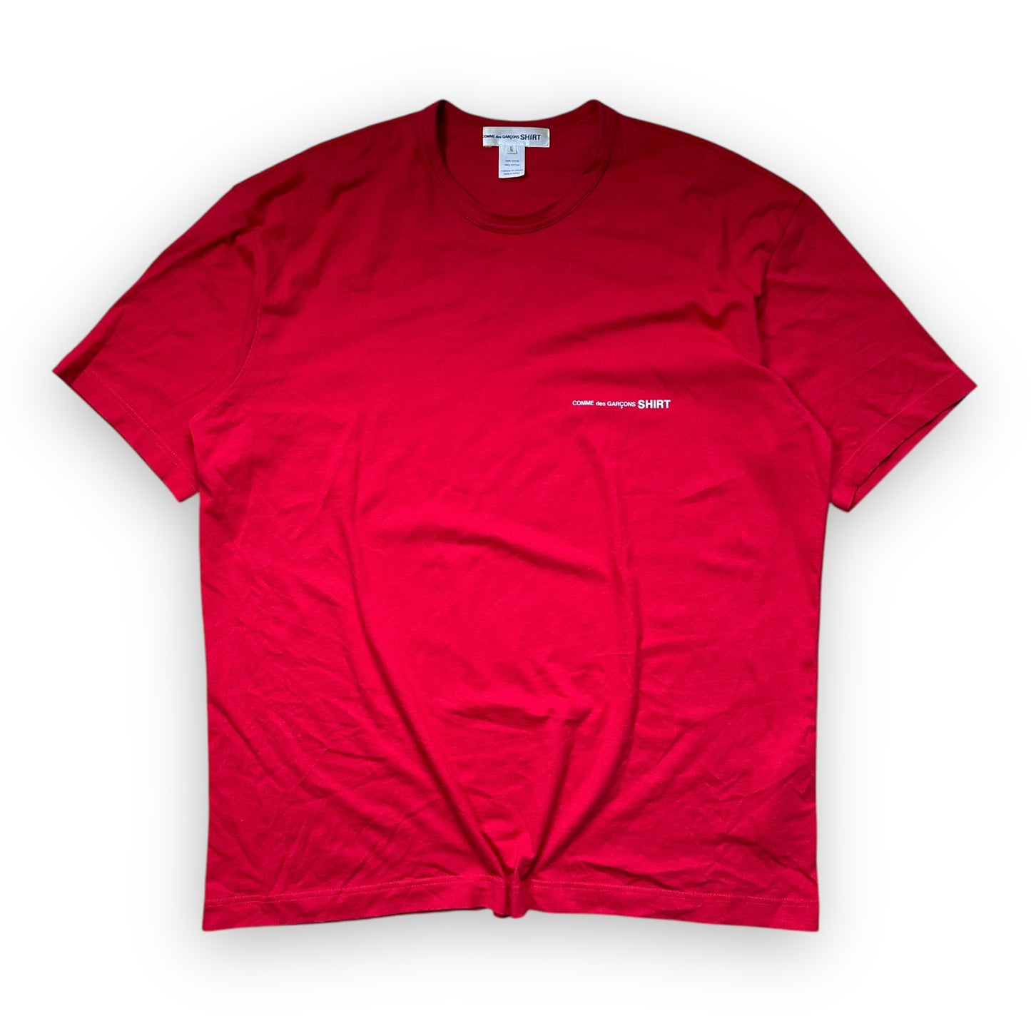Tee Comme des Garcons SHIRT Oversized Red (XXL)
