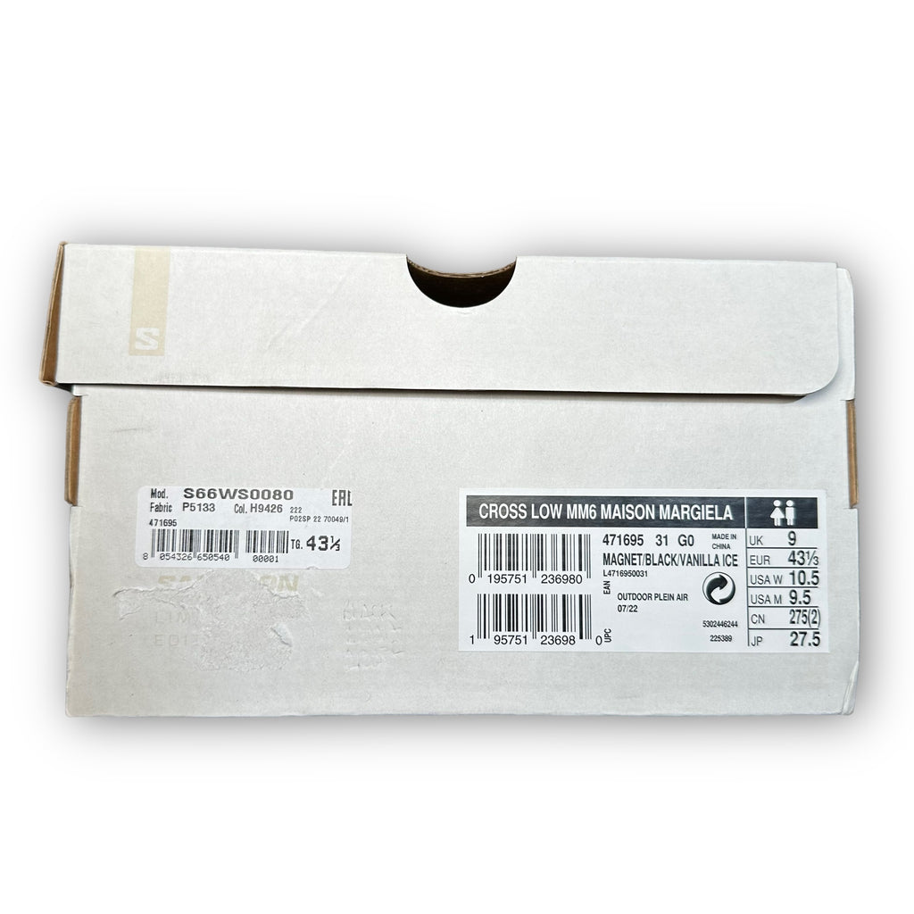 Salomon Cross Low Drawstring MM6 Maison Margiela Black