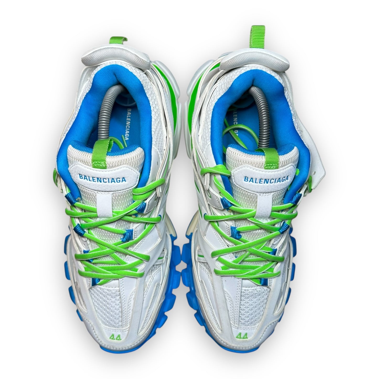 EU44 - US10 - UK9 • Balenciaga Track White Blue Green