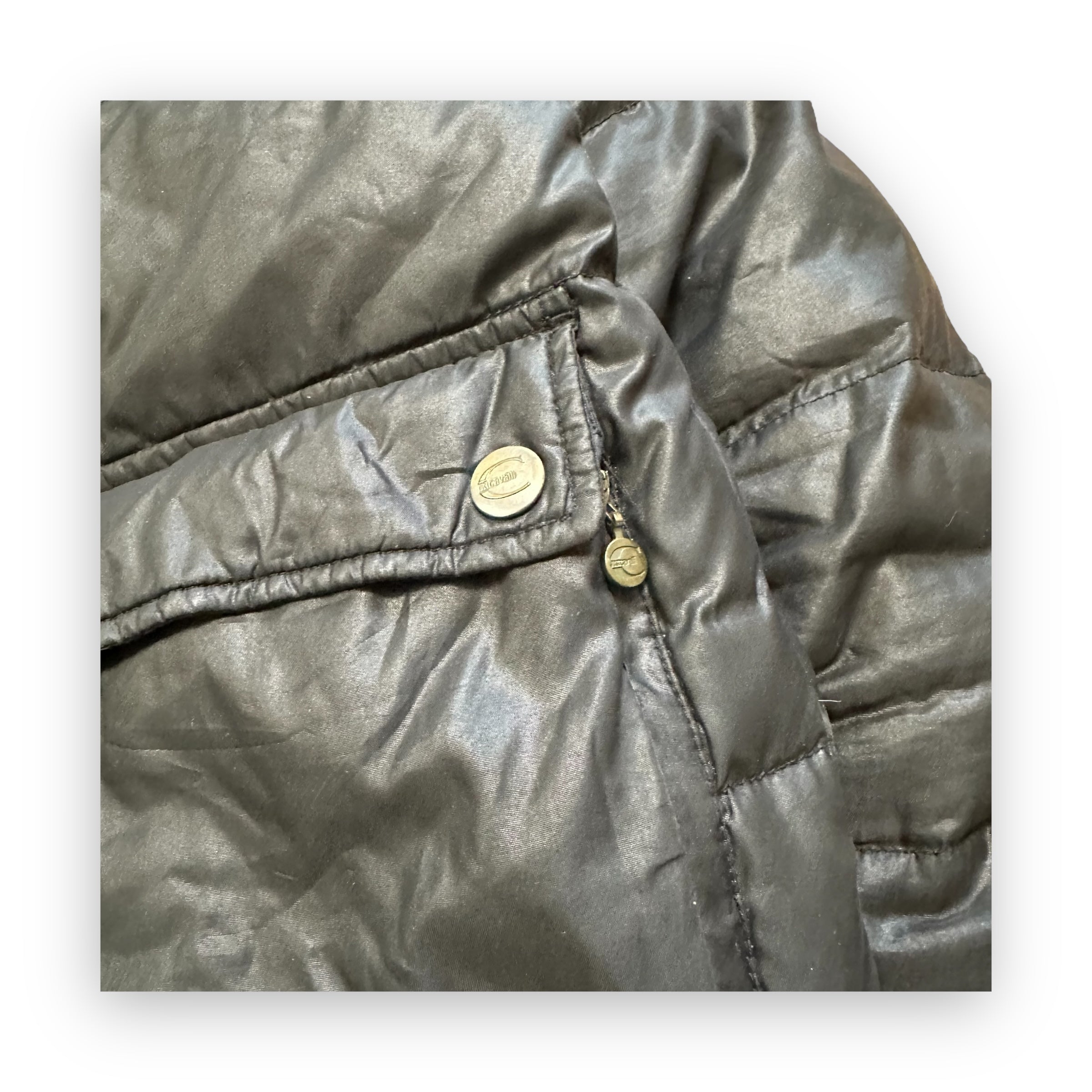 Puffer Jacket Roberto Cavalli Black vintage