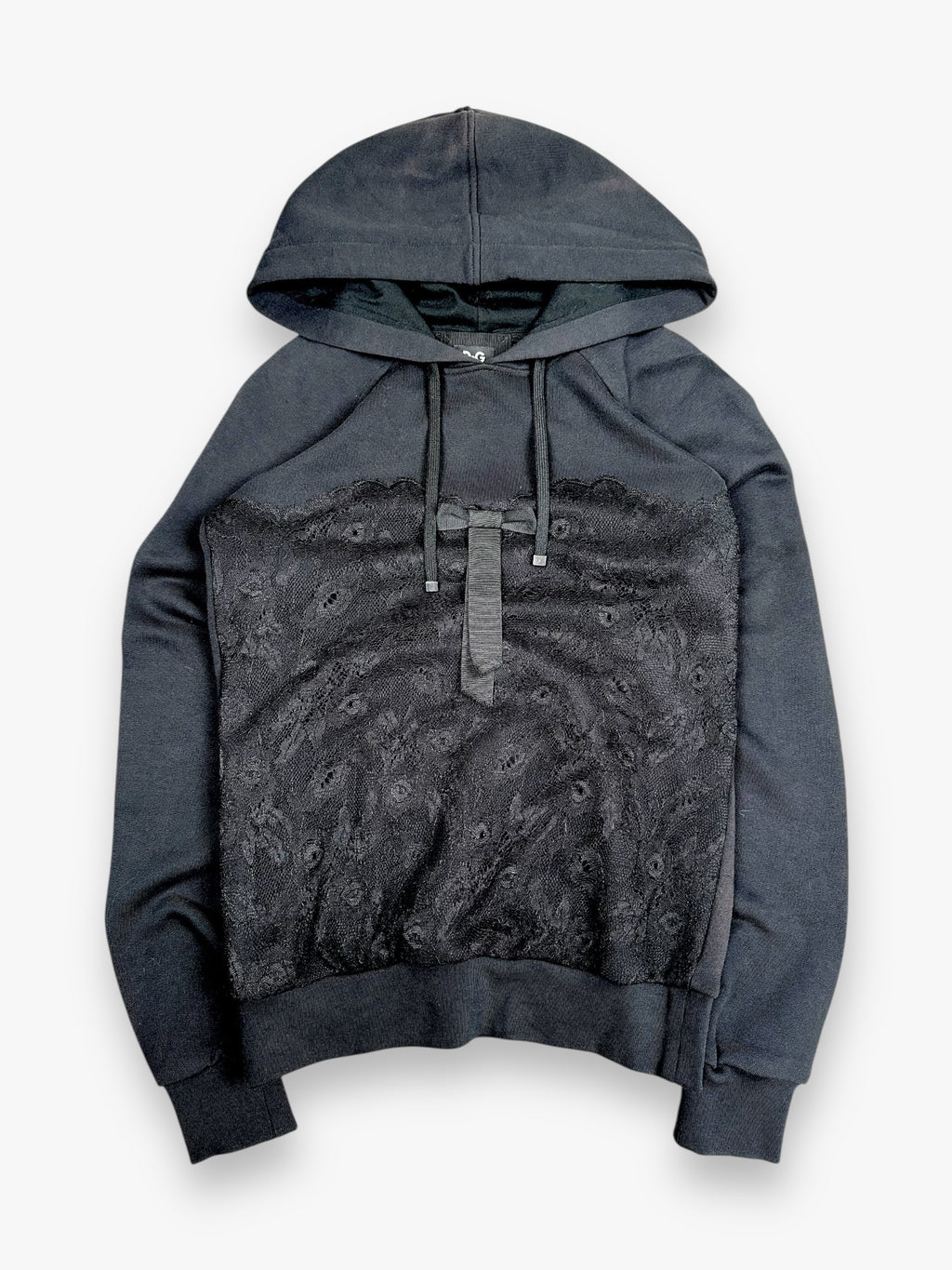 Sweatshirt Hoodie Dolce &amp; Gabbana Lace Black