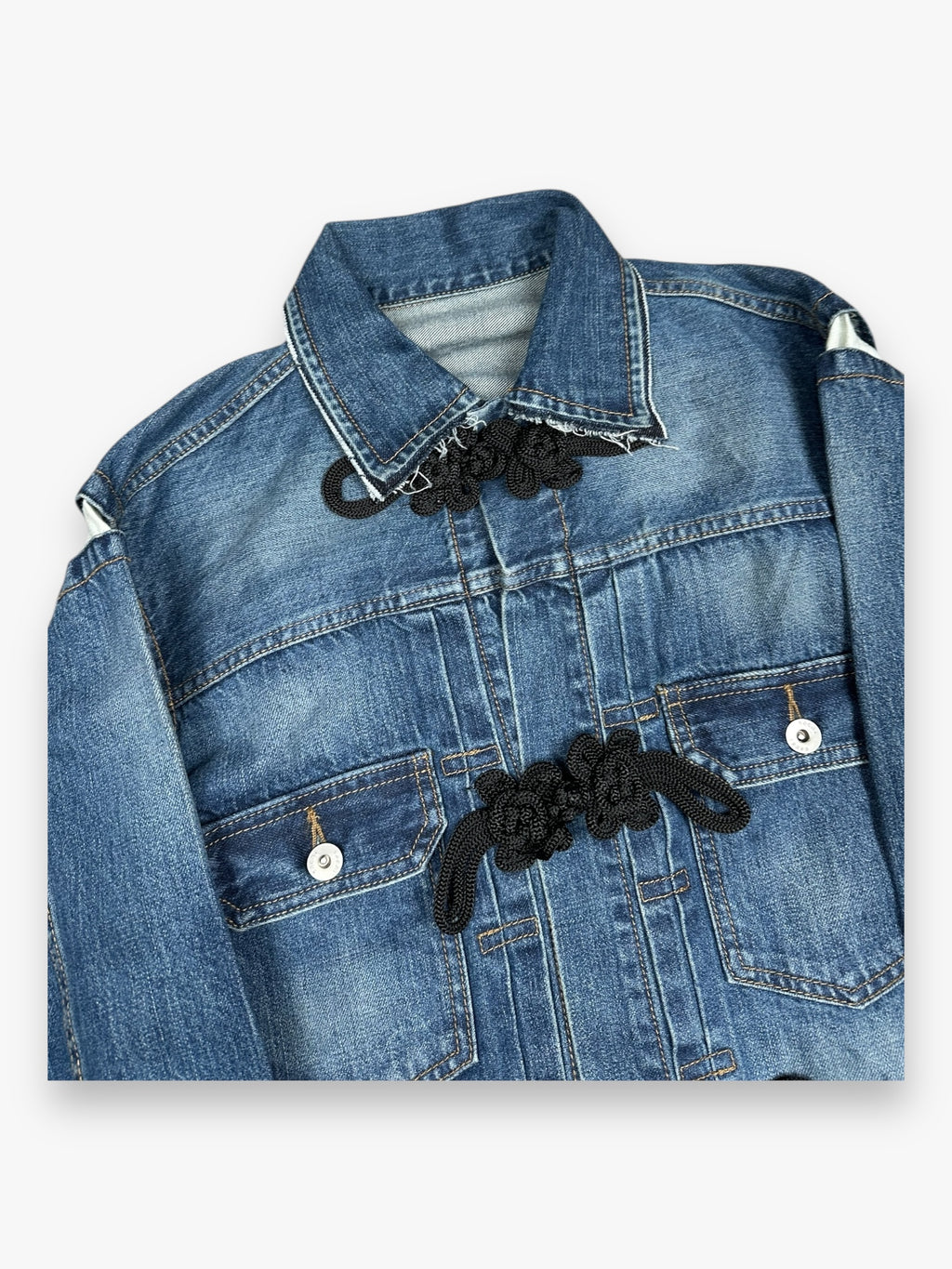 Sacai Denim Jacket Light Blue