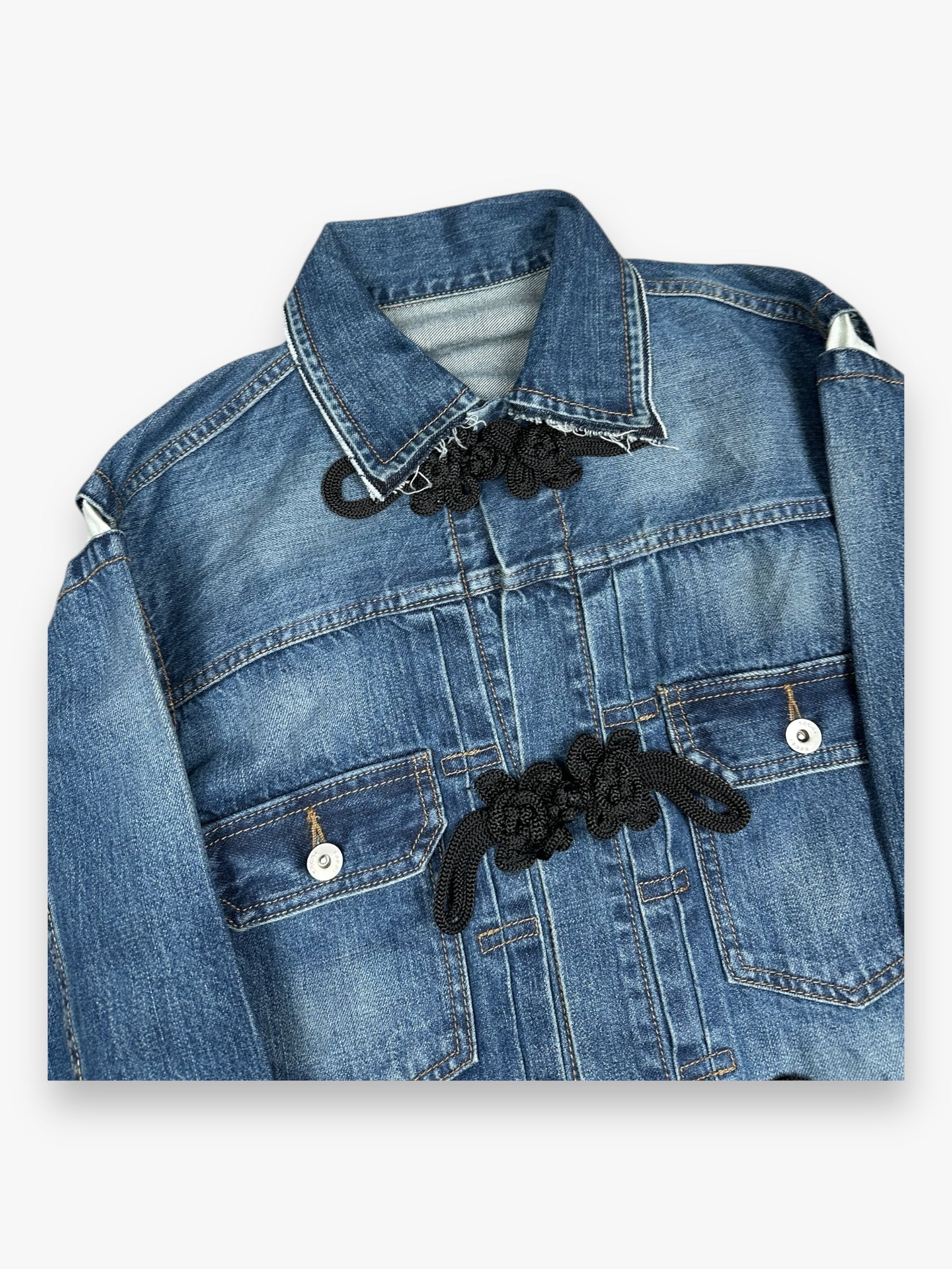 Sacai Denim Jacket Light Blue