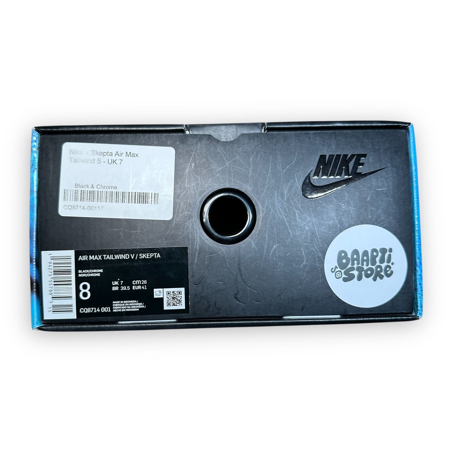 EU41 - US8 - UK7 • Air Max Tailwind 5 Skepta Blue