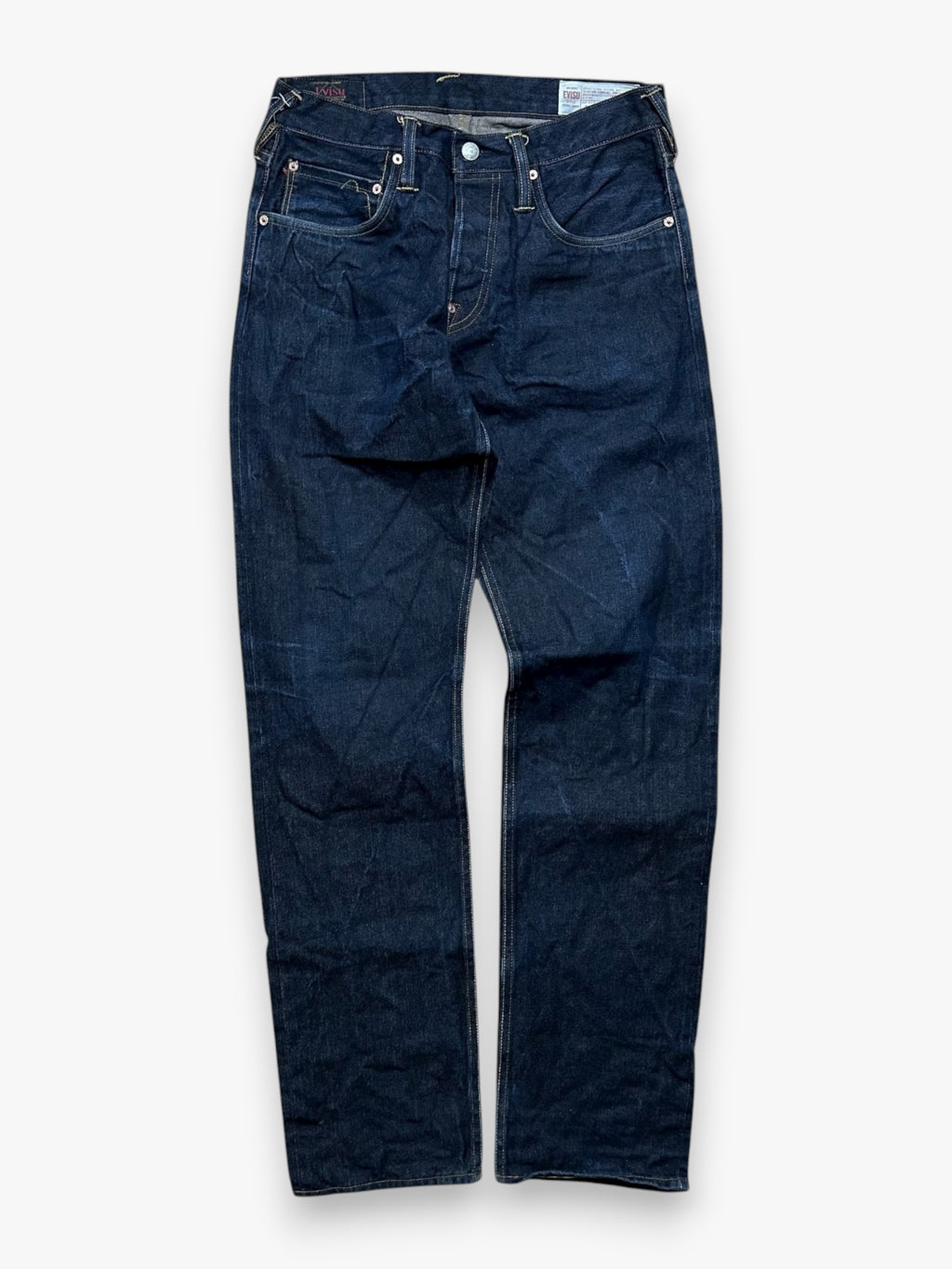 Jeans Evisu Seagull Denim Robot Lot 2008 Yellow