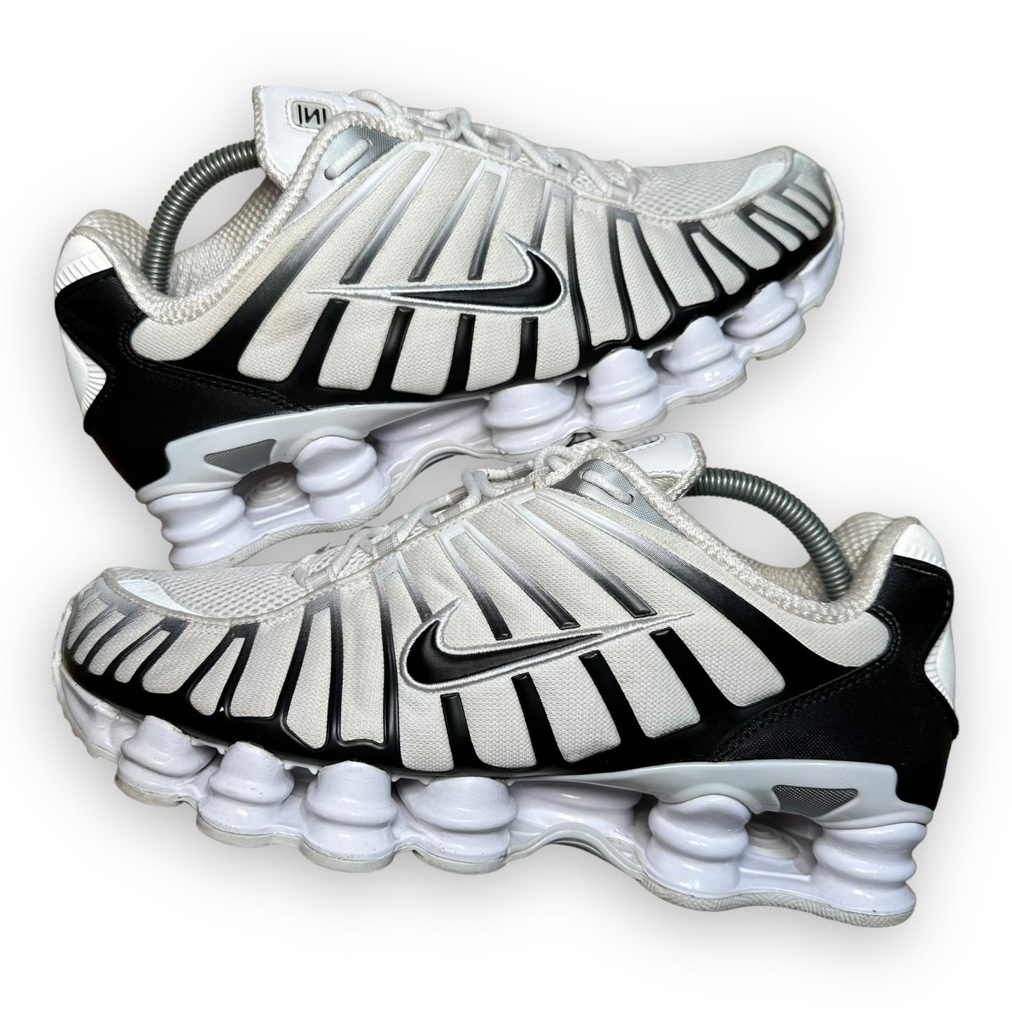 EU44 - US10 - UK9 • Shox TL White Platinim