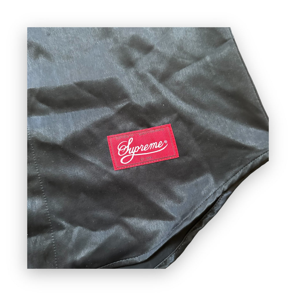 Jersey Supreme Satin Baseball Black SS17