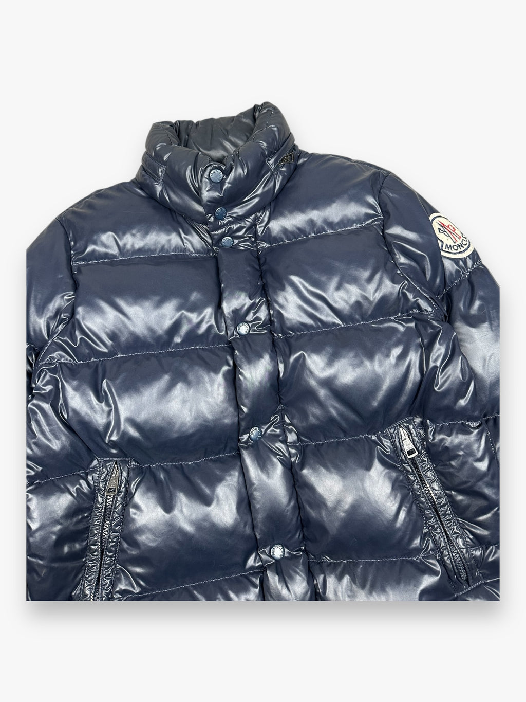 Moncler Puffer Jacket Tibet Navy vintage
