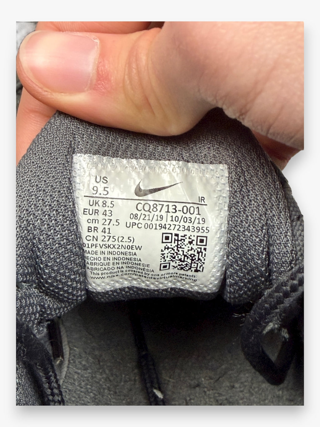 Air Max Tailwind 5 Iron Grey