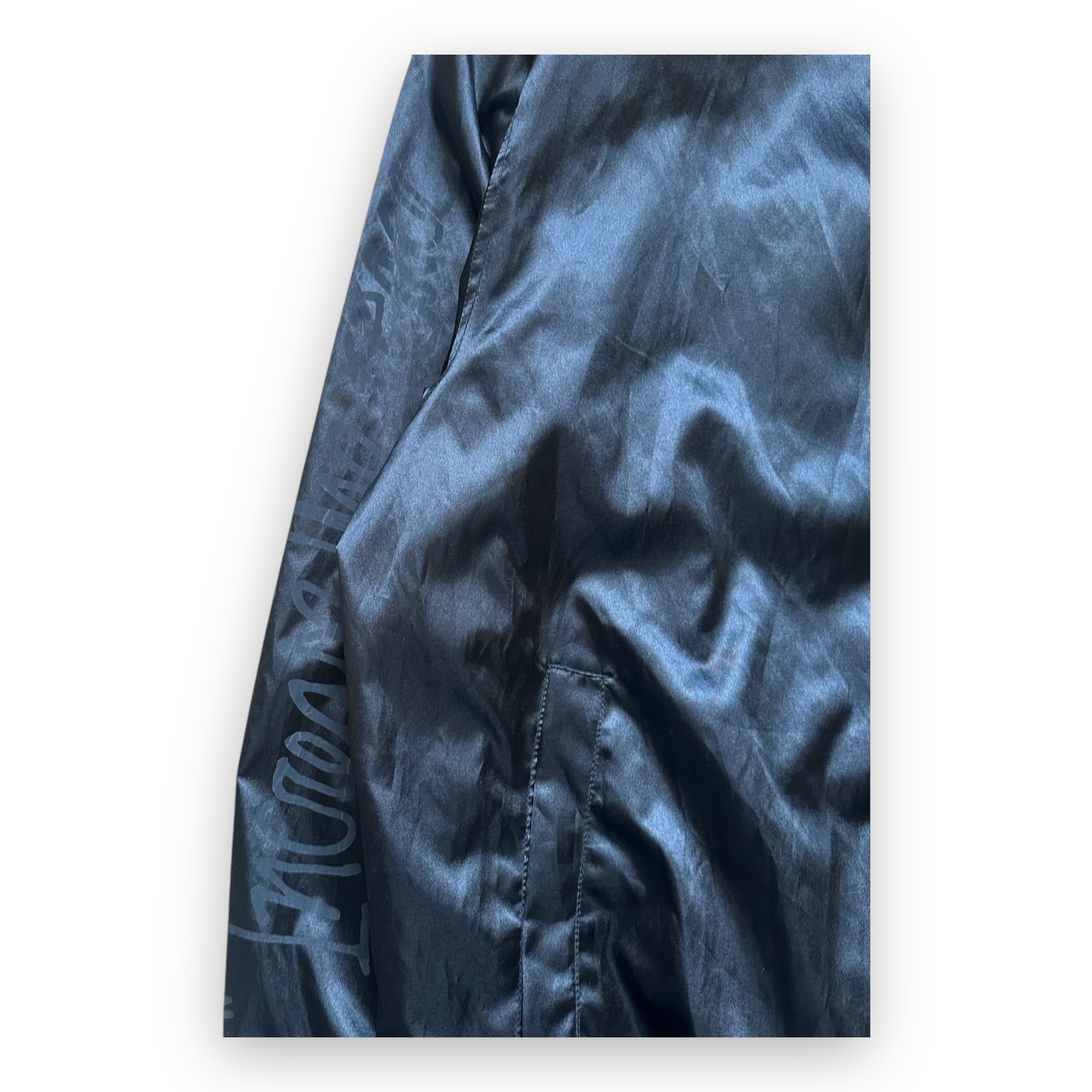 Jacket Stussy Varsity Bomber Nylon Black vintage