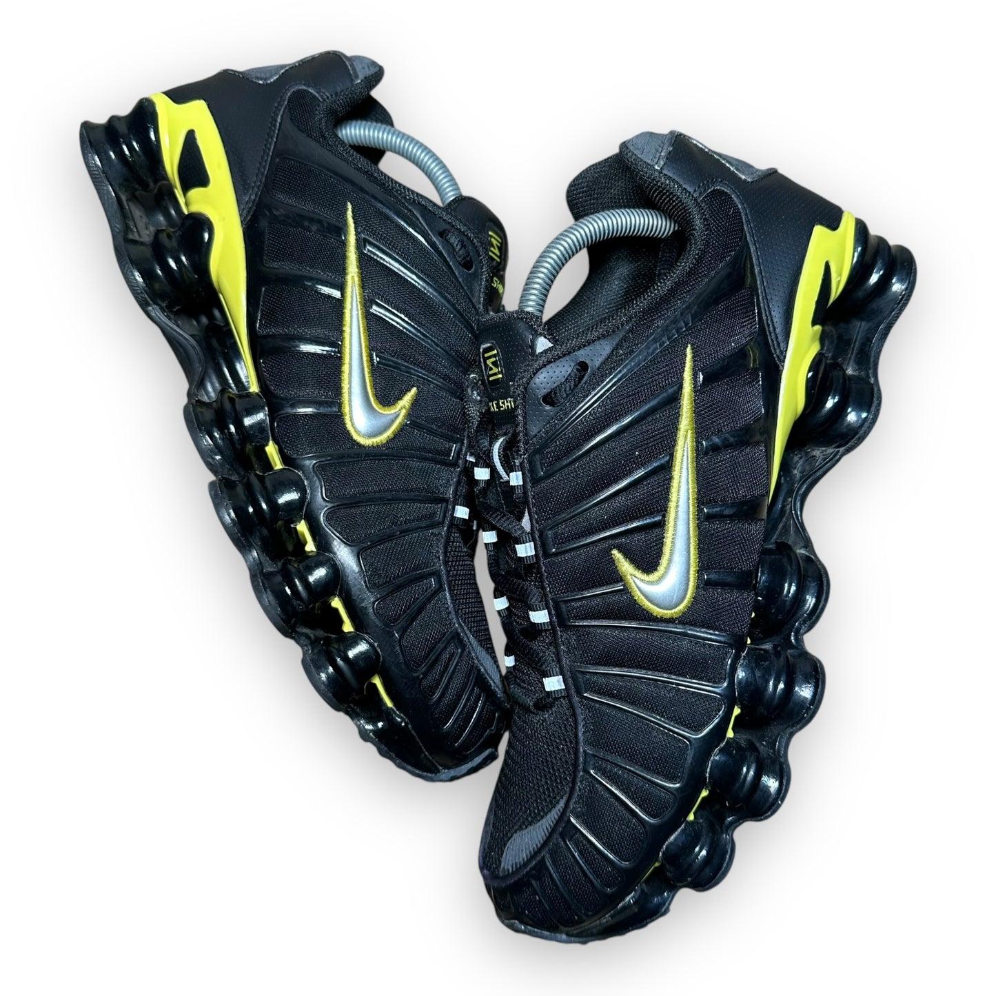 EU44 - US10 - UK9 • Shox TL Black Dynamic Yellow