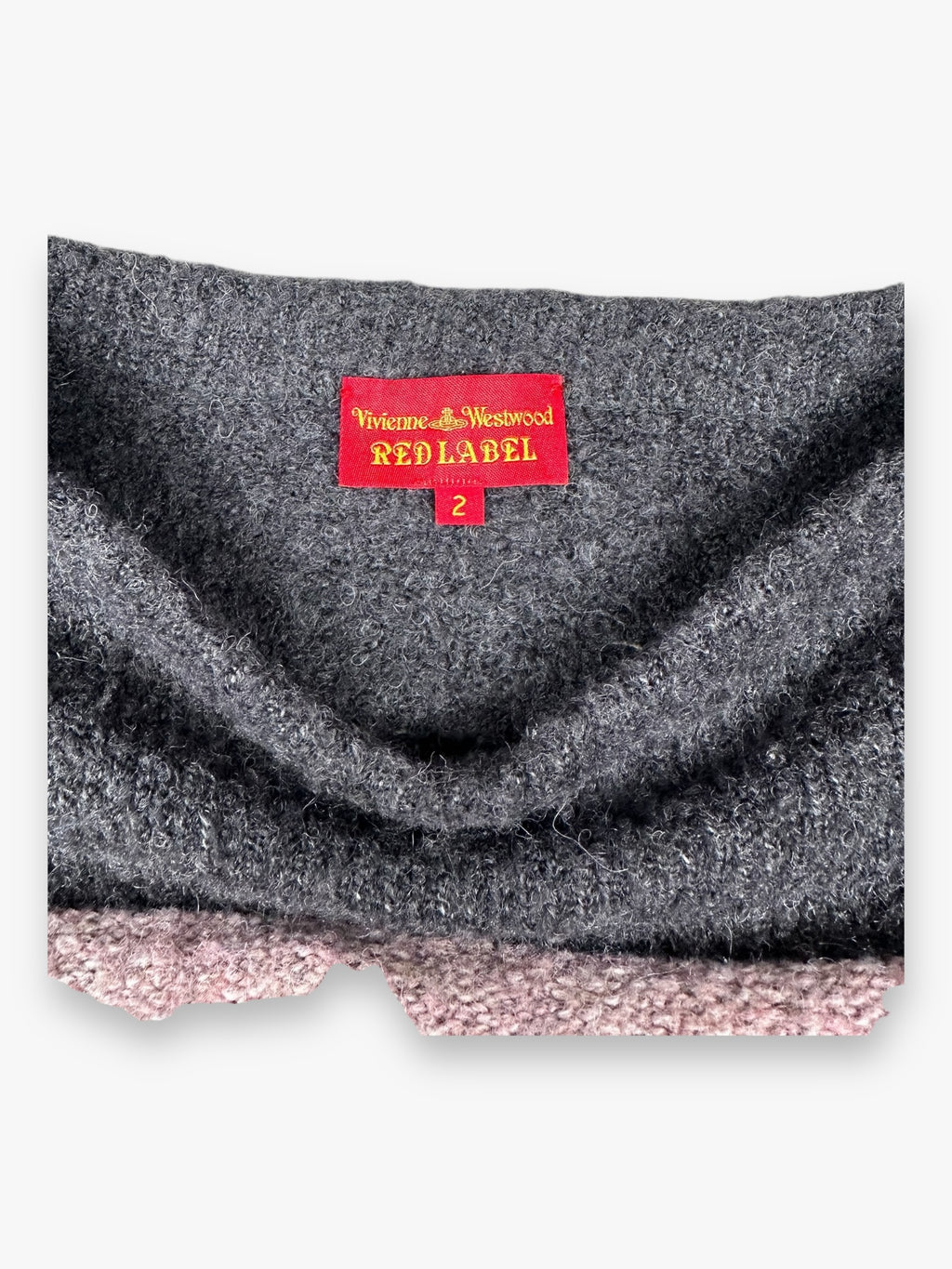 Vivienne Westwood Red Label Sweater Knit Pink Black