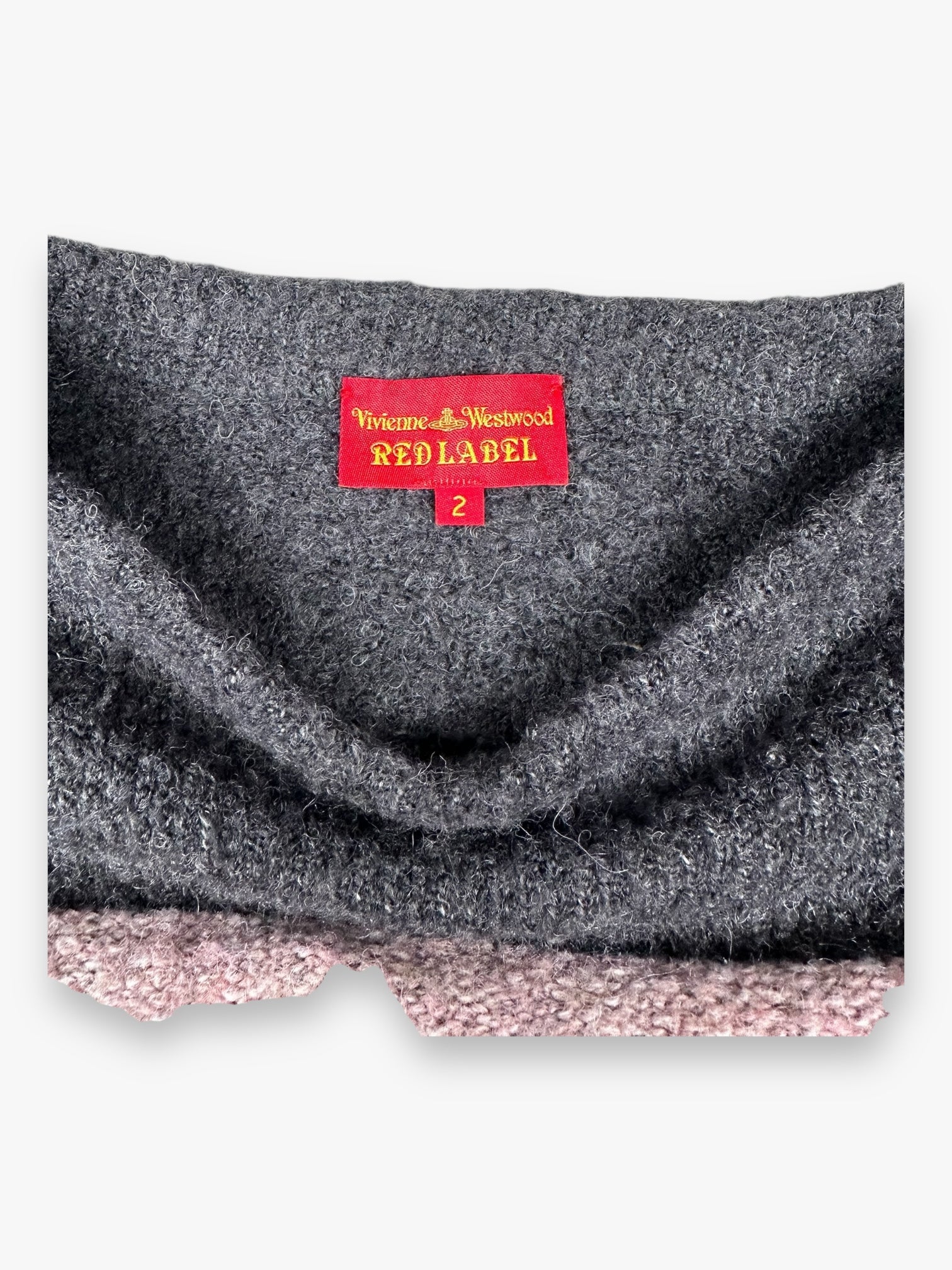 Vivienne Westwood Red Label Sweater Knit Pink Black