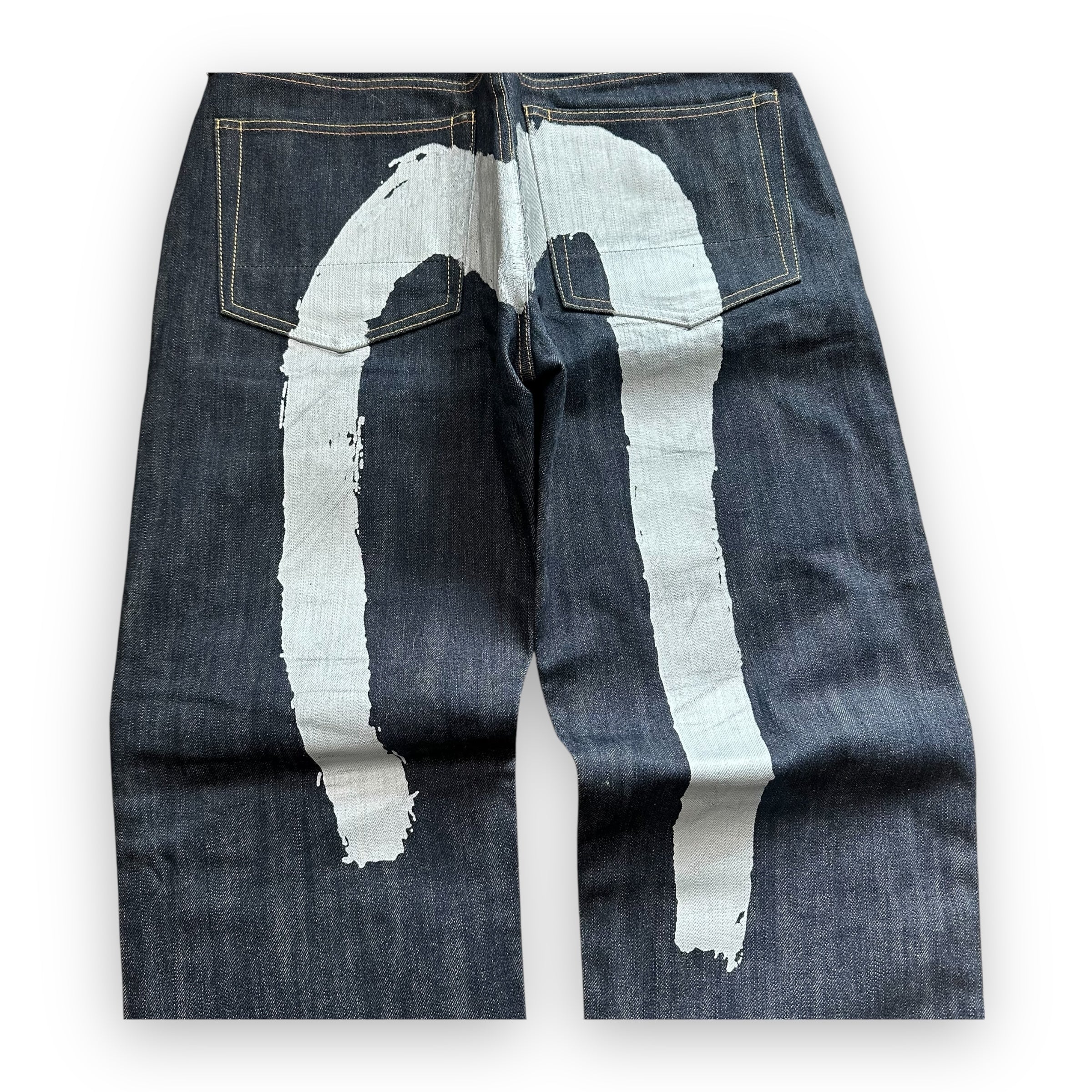 Jeans Evisu Daicock Lot 001 Vintage Silver