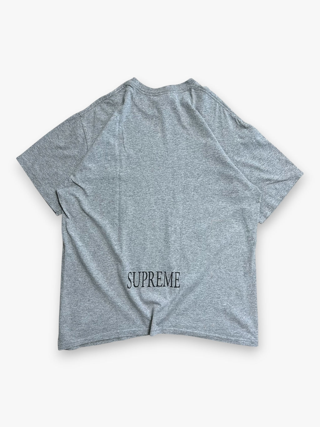 Tee Supreme Decline of Western Civilization Heather Grey FW17