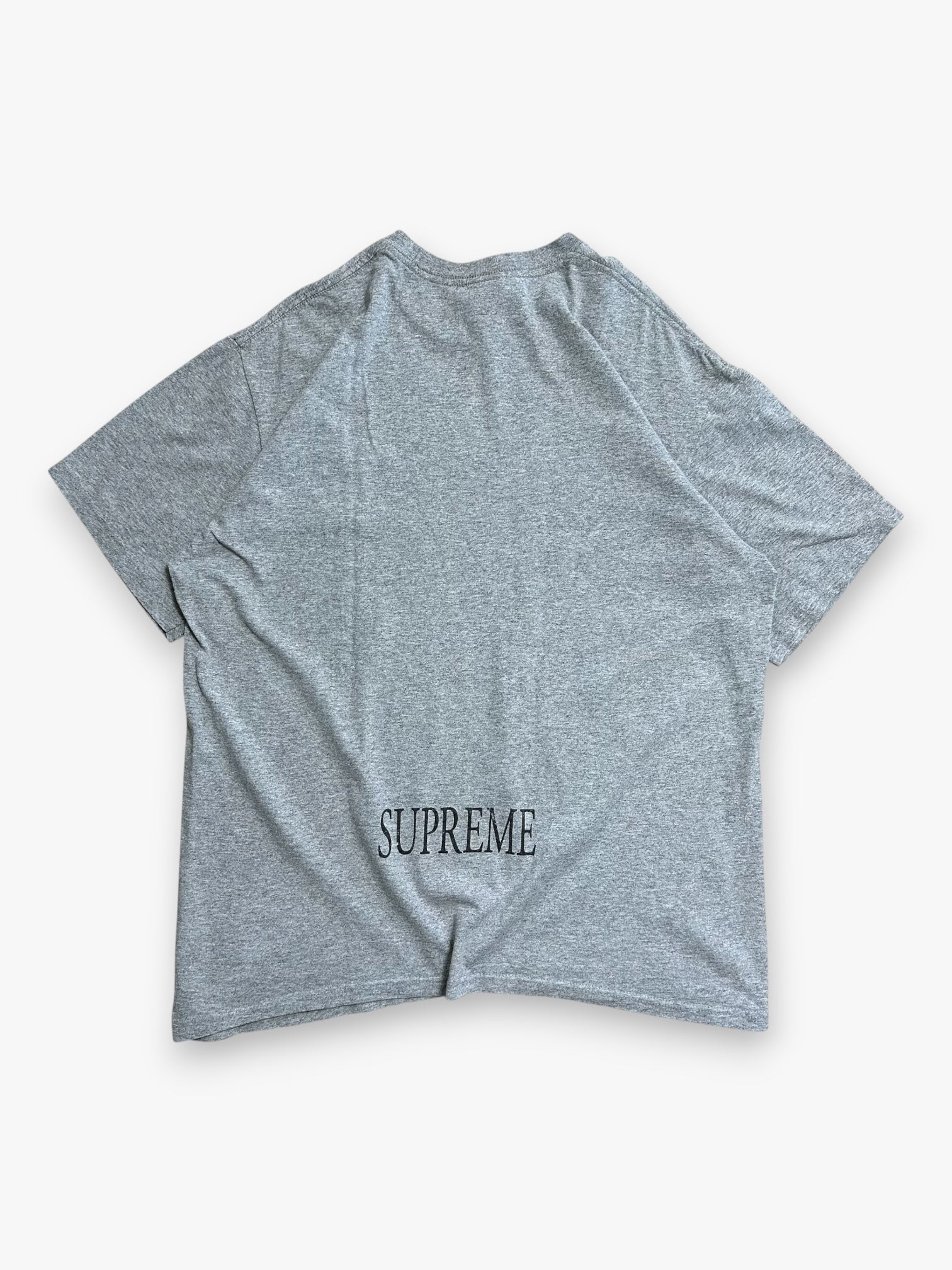 Tee Supreme Decline of Western Civilization Heather Grey FW17