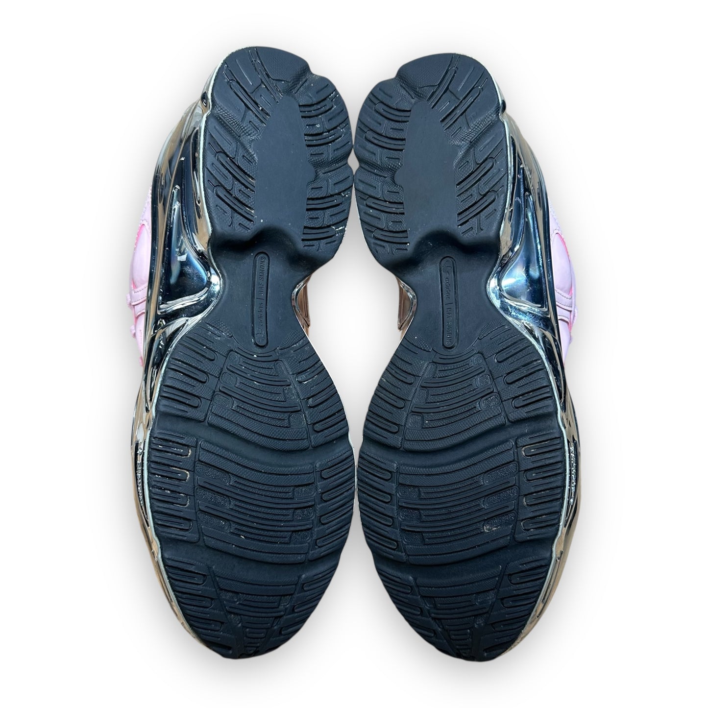 EU45 - US11 - UK10 • Ozweego Raf Simons Clear Pink Silver Metallic