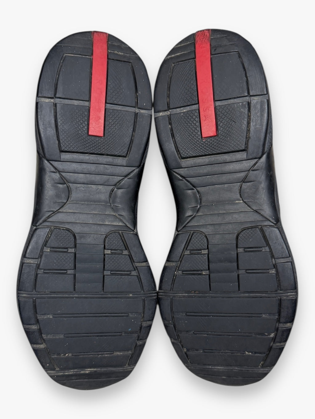 Prada Luna Rossa Black Leather