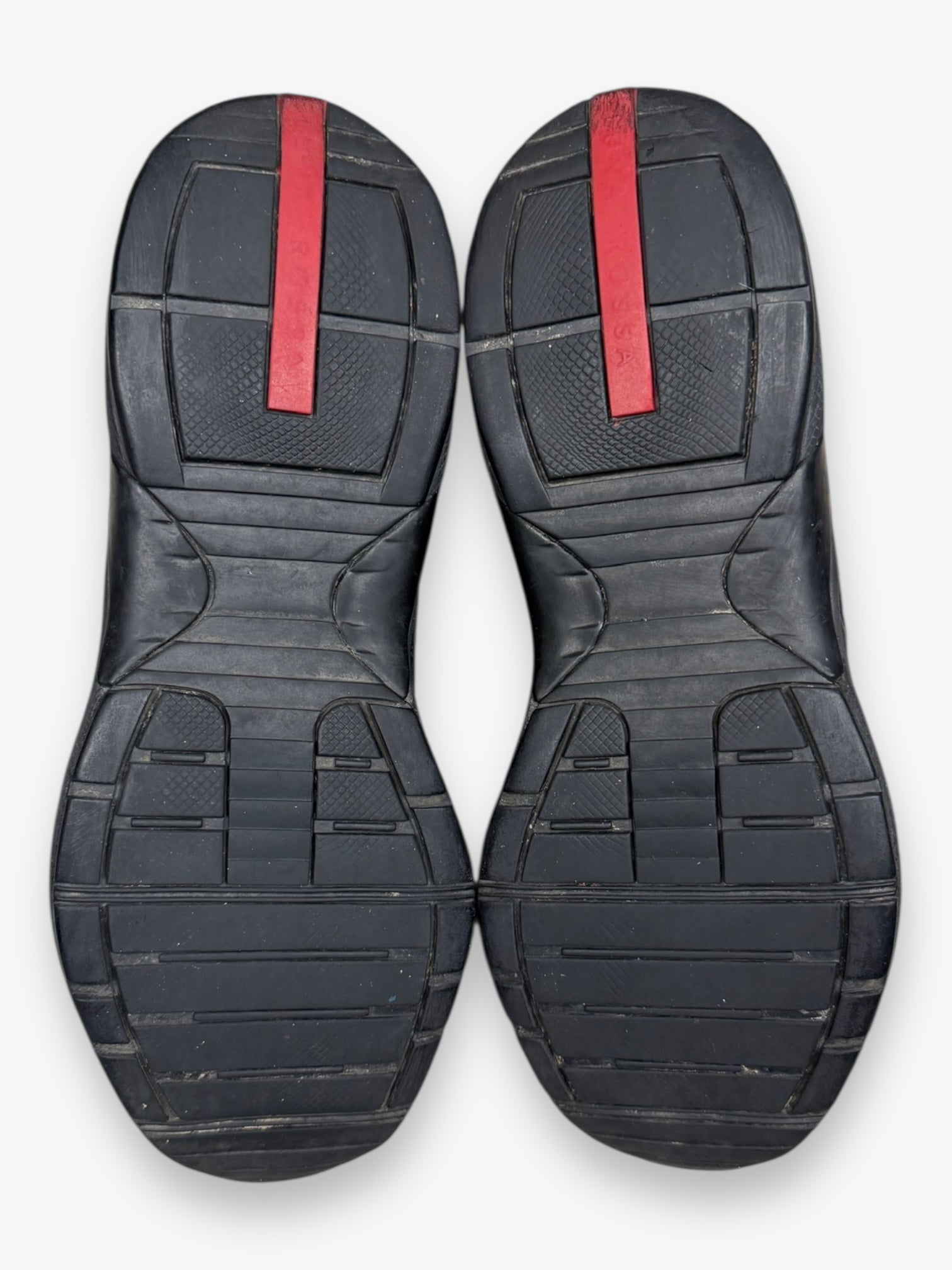 Prada Luna Rossa Black Leather