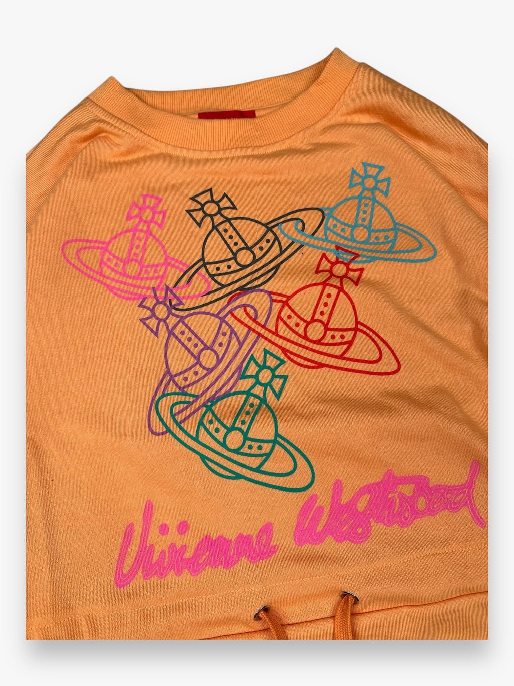 Vivienne Westwood Red Label Laces Crewneck Orange