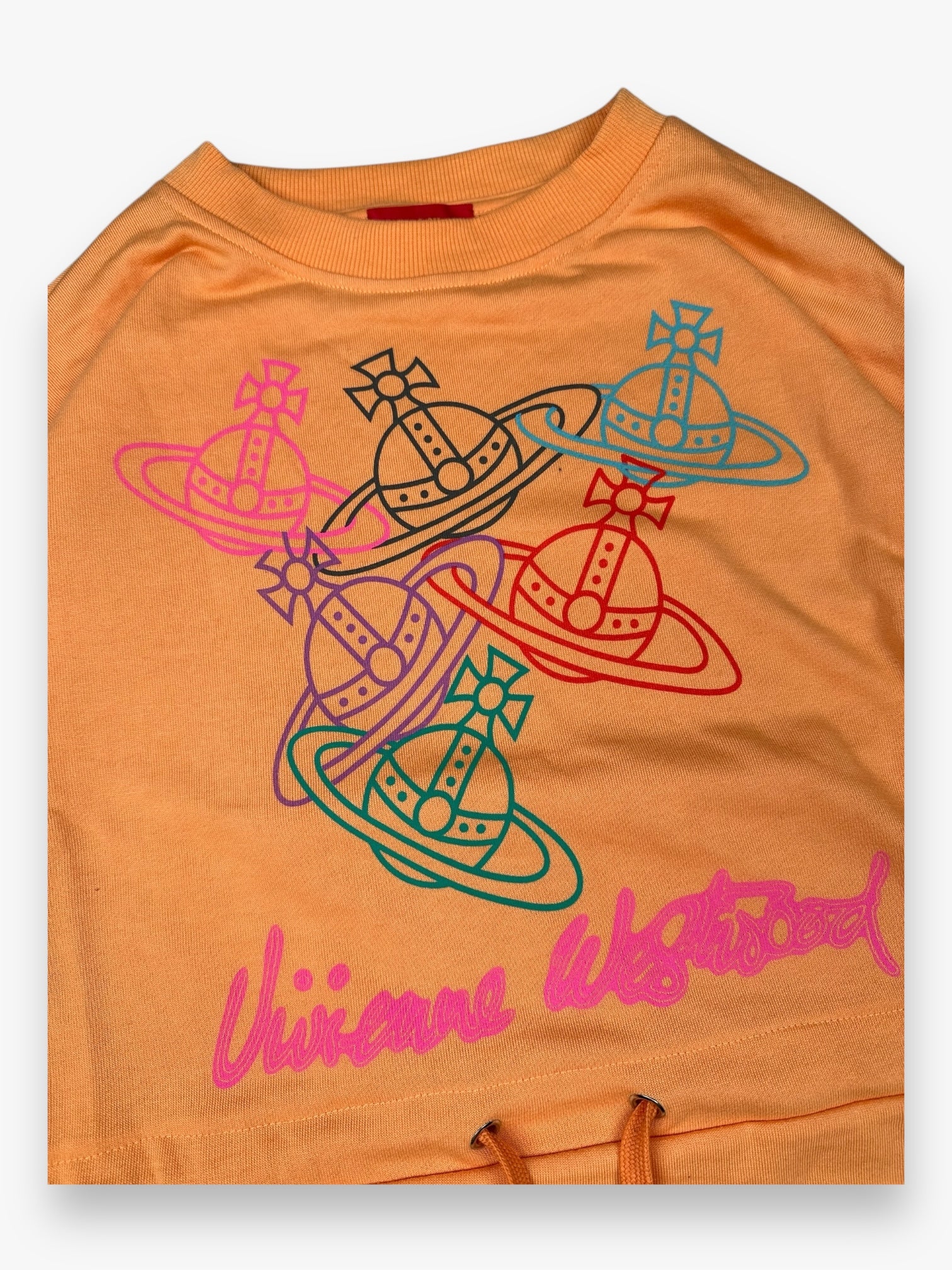 Vivienne Westwood Red Label Laces Crewneck Orange