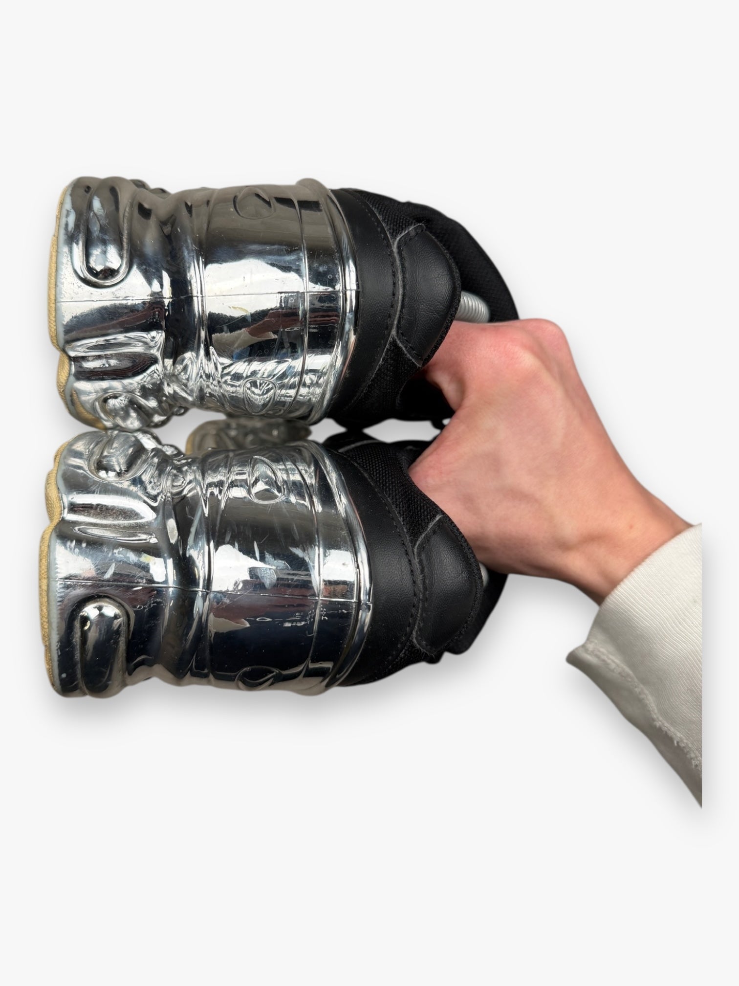 Ozweego Raf Simons Black Metallic Silver