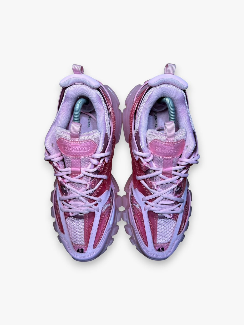 Balenciaga Track Clear Sole Pink