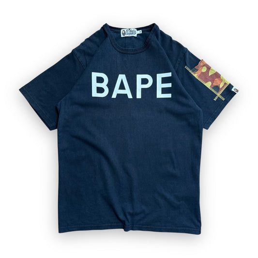 Tee BAPE Sleeve Camo Black (S)