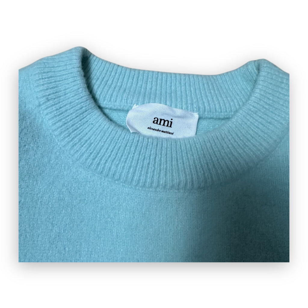 Sweater Ami Paris Turquoise