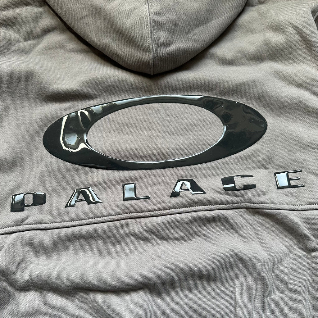 Sweatshirt Hoodie Oakley Palace Gray SS23