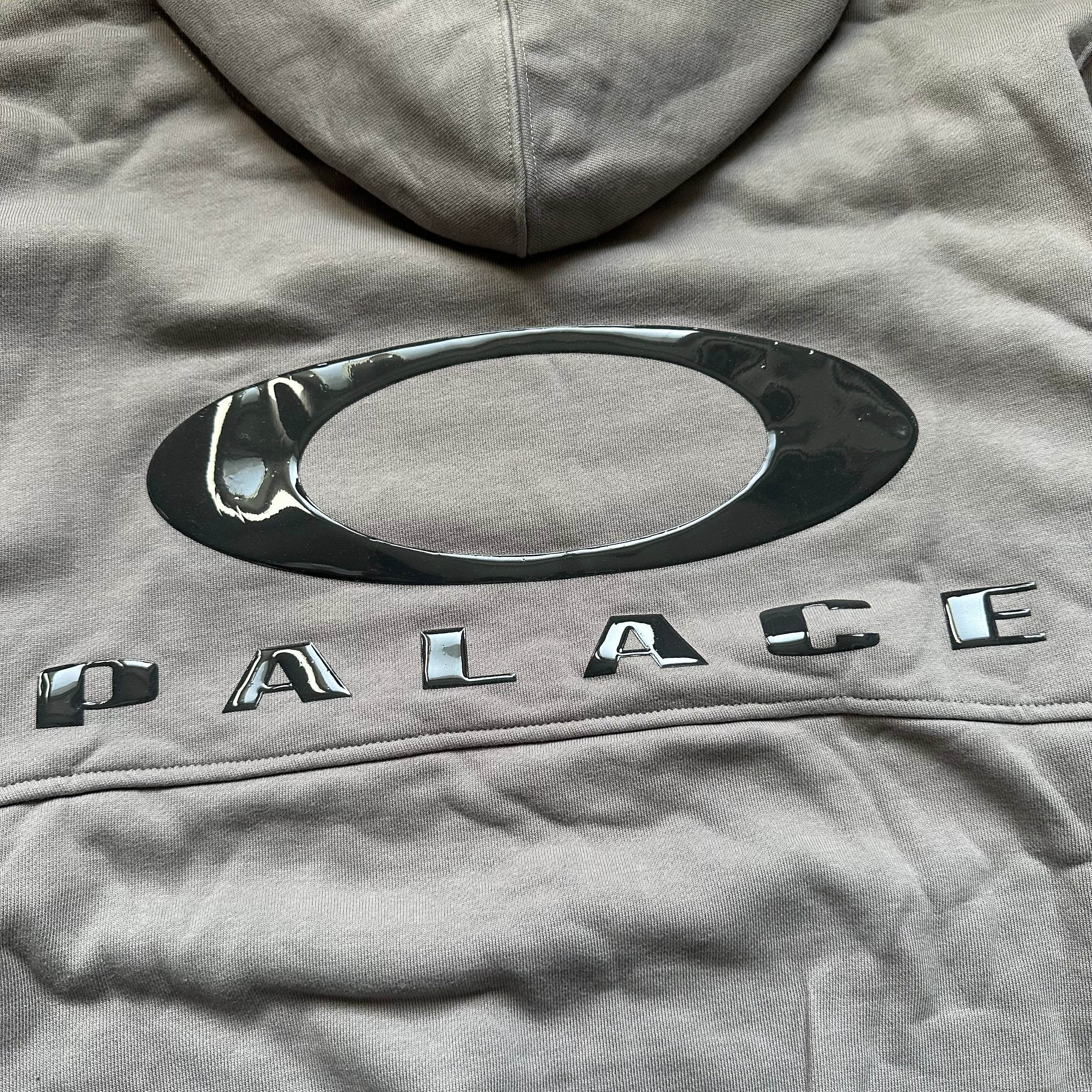 Sweatshirt Hoodie Oakley Palace Gray SS23