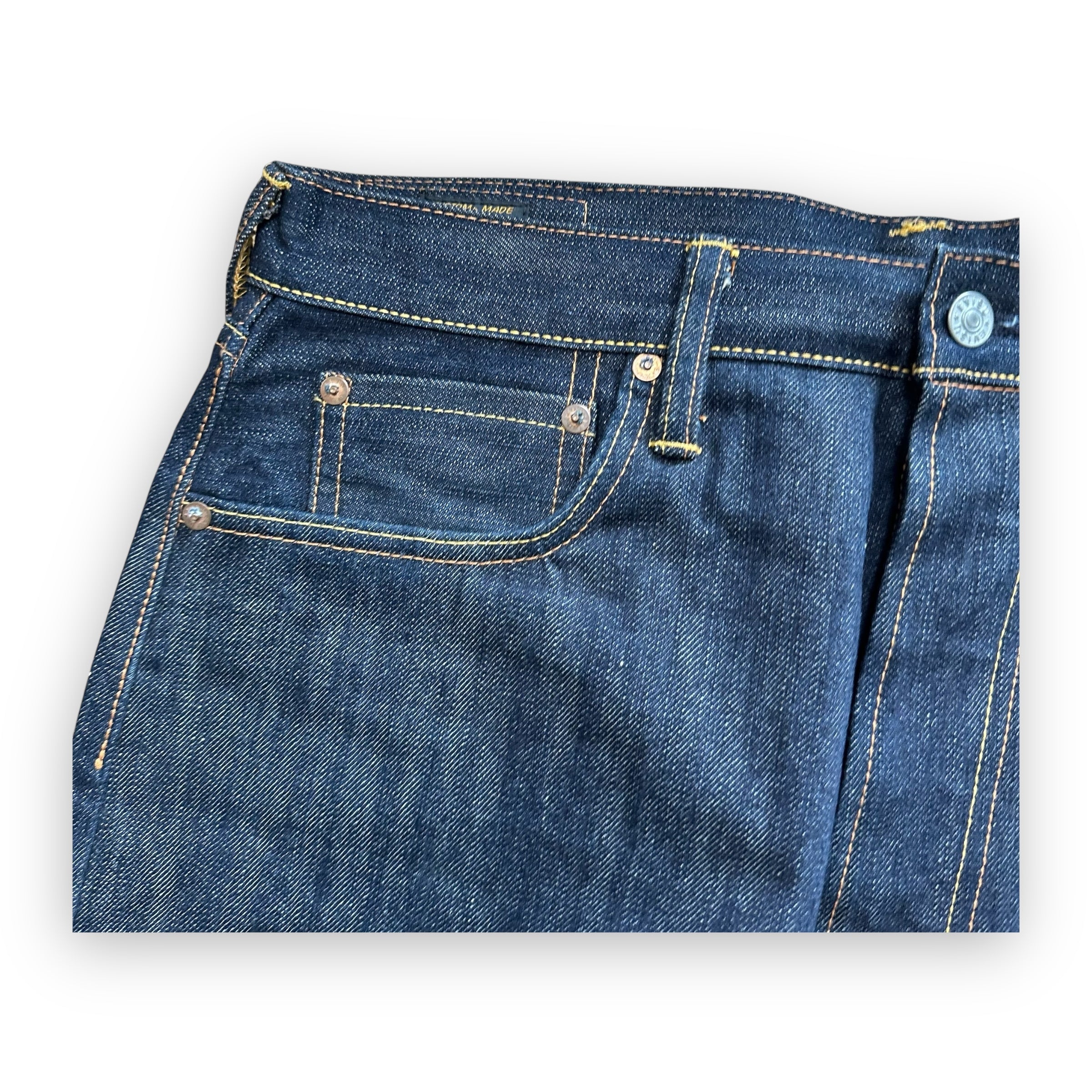 Jeans Evisu Daicock Lot 001 Vintage Silver