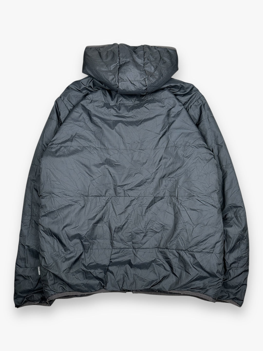 Stussy Reversible Puffer Jacket Script Black vintage