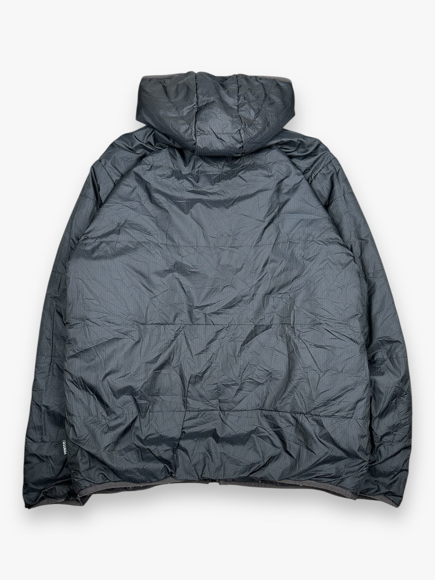 Stussy Reversible Puffer Jacket Script Black vintage