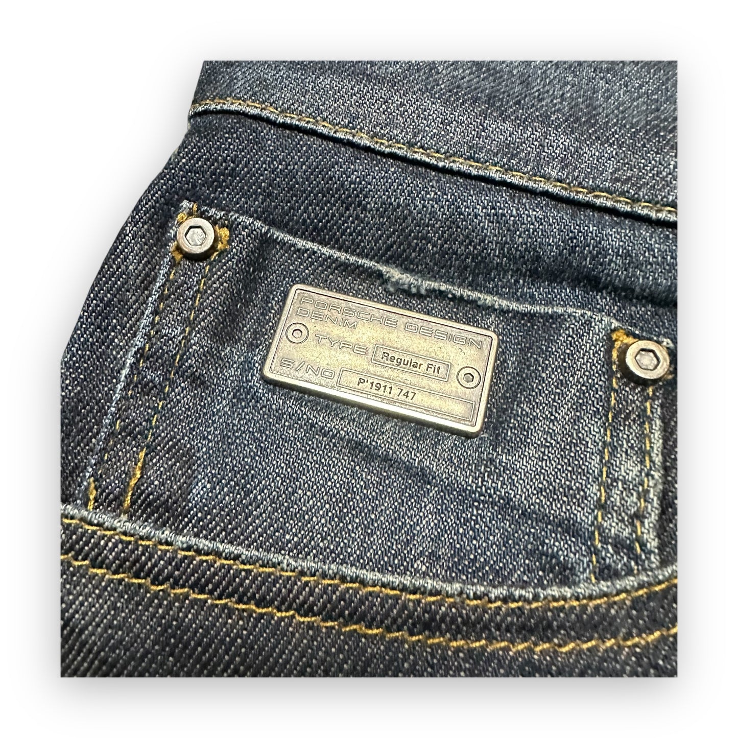 Jeans Porsches Design Regular Brut vintage (L)