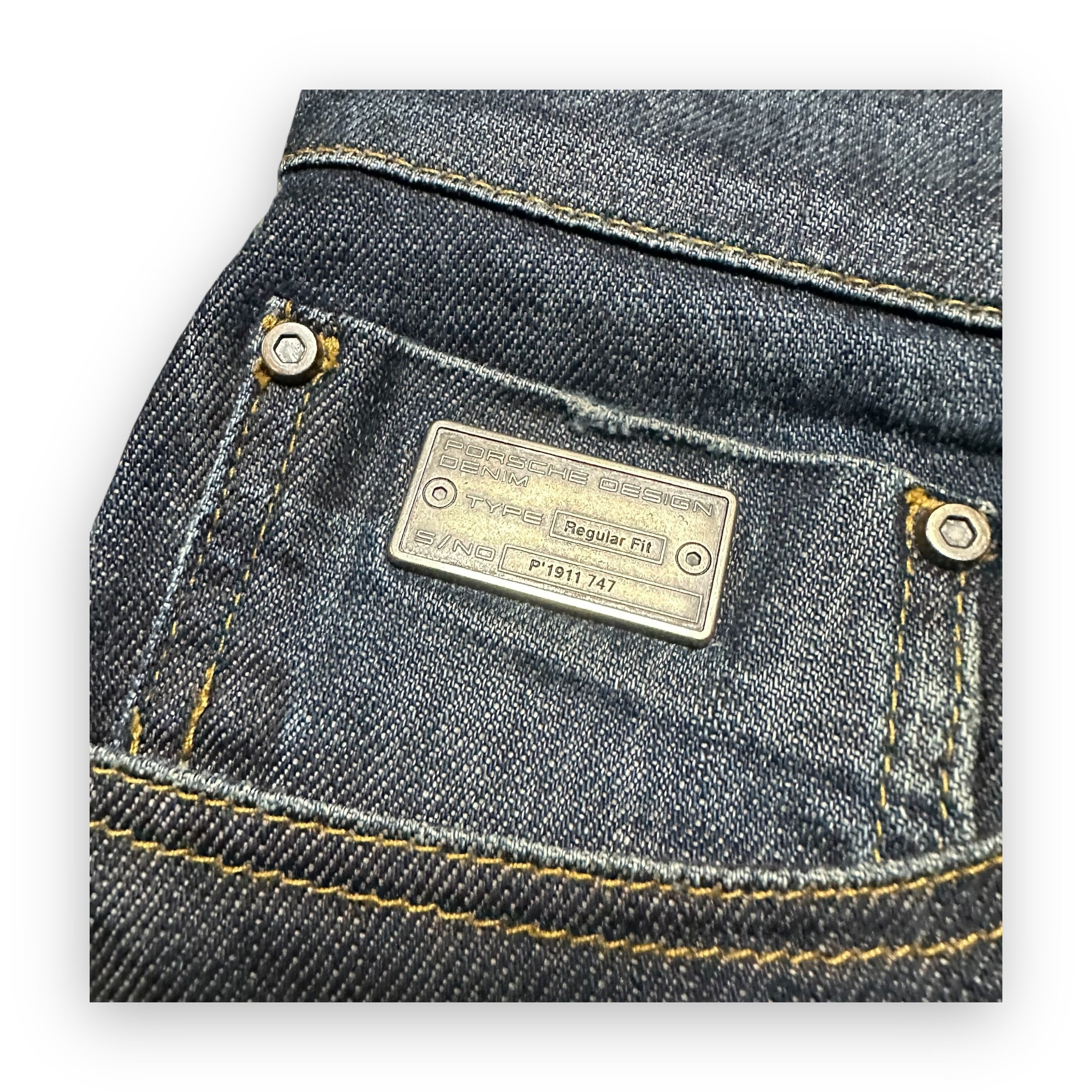 Jeans Porsches Design Regular Brut vintage