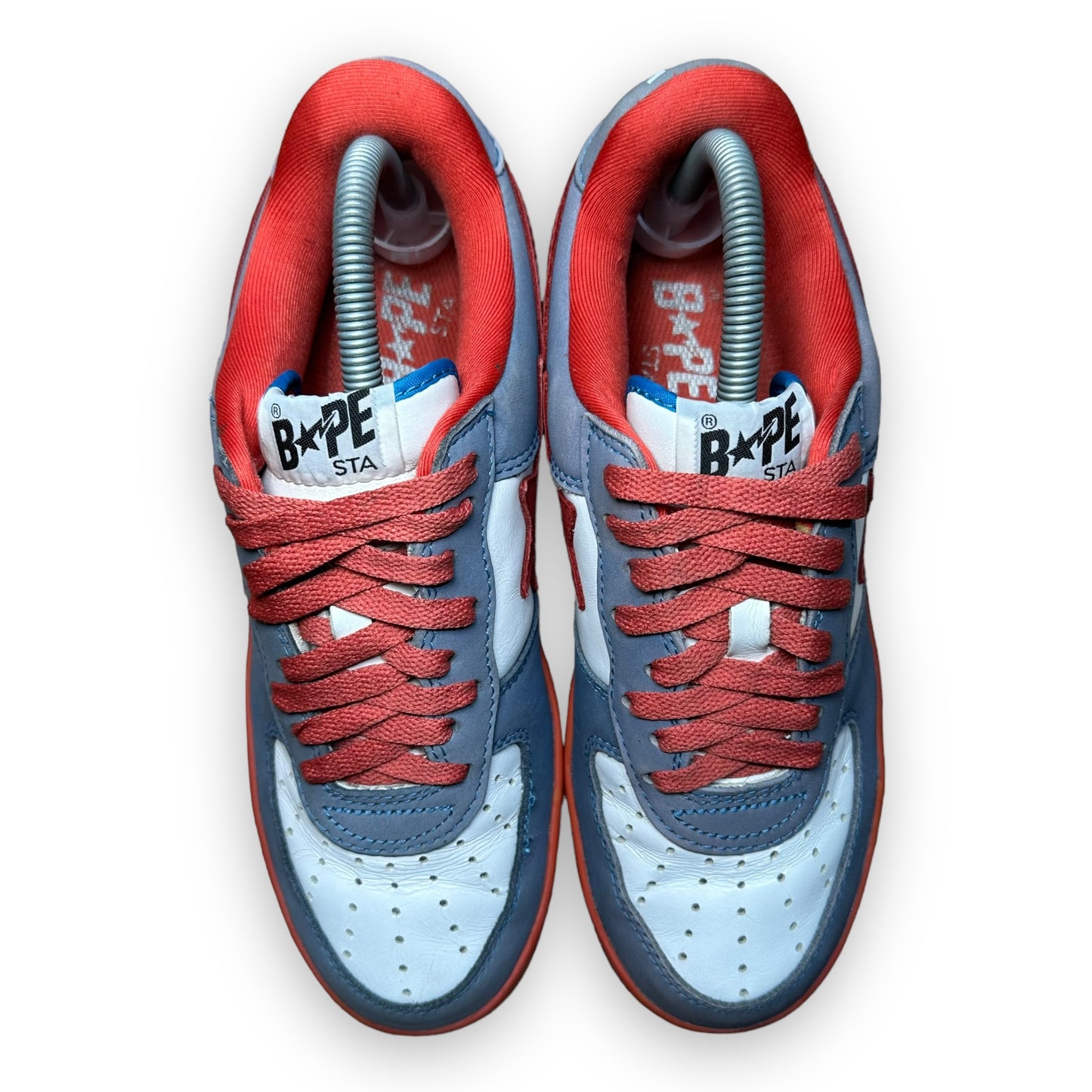 EU41 - US8 - UK7 • Bape Sta Low Blue Red