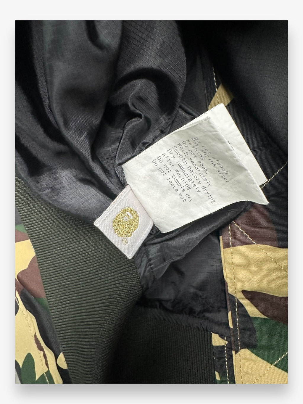 BAPE Bomber Jacket AM-1 First Camo