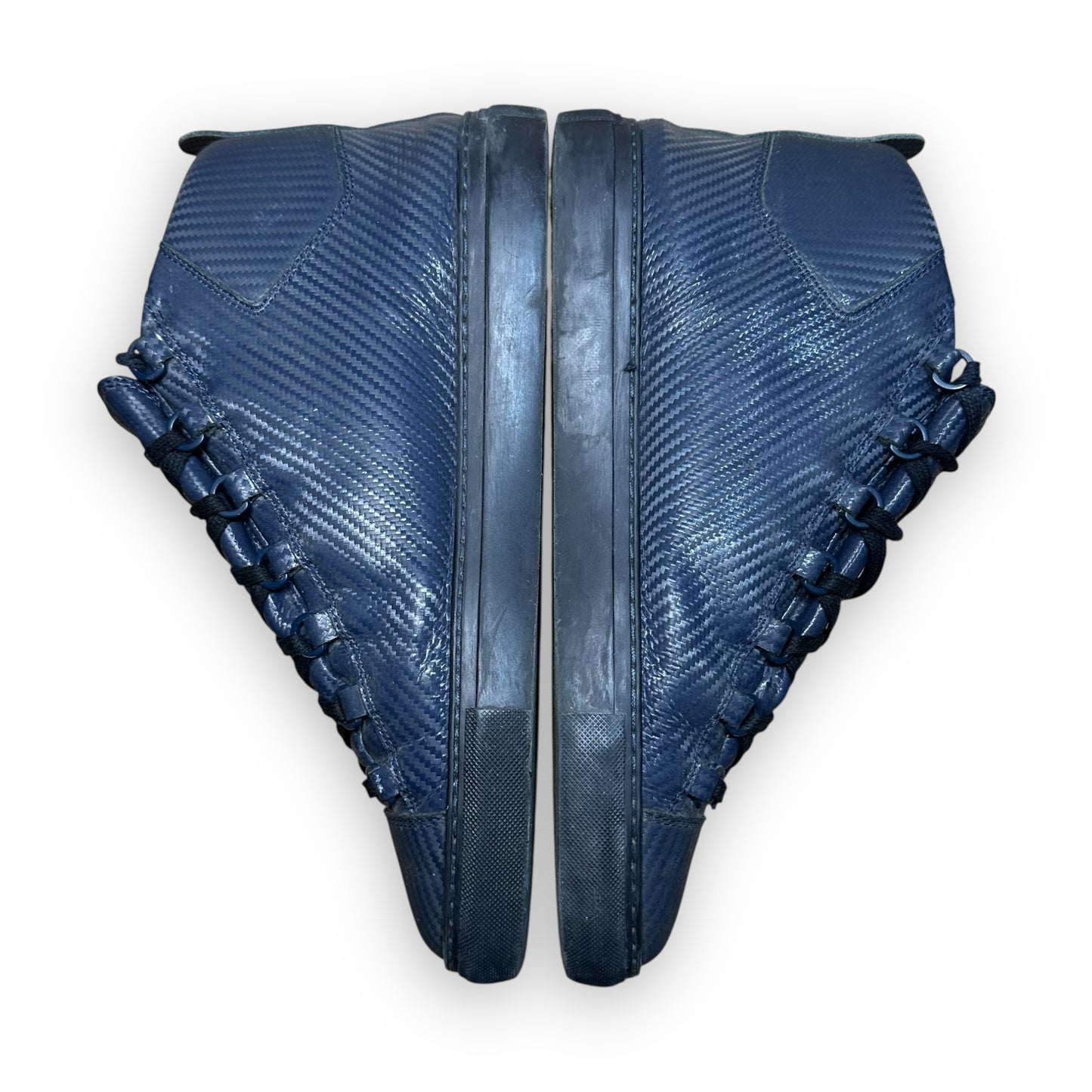 EU44.5 - US10.5 - UK8.5 • Balanciaga Arena High Carbon Navy