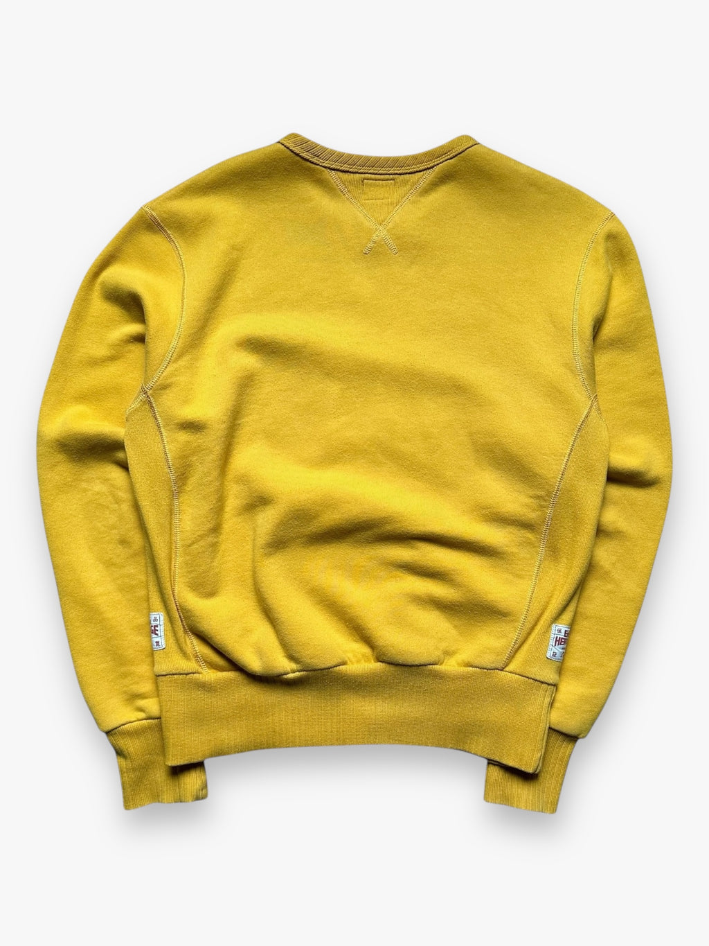 Evisu Yellow Crewneck Sweatshirt