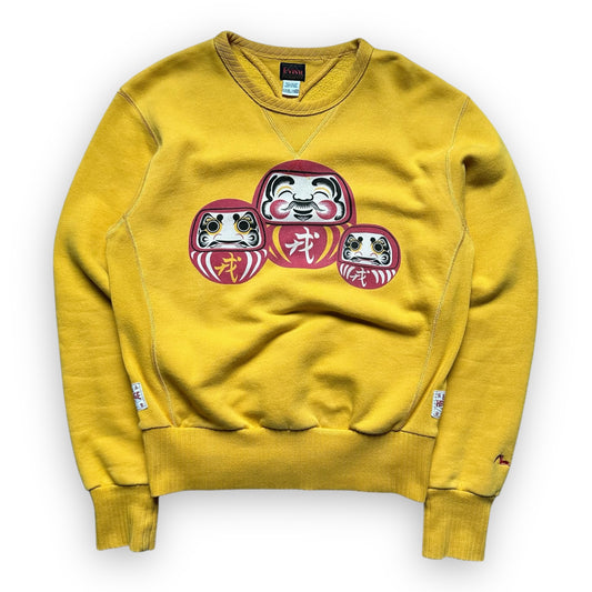 Sweatshirt Crewneck Evisu Yellow (M)