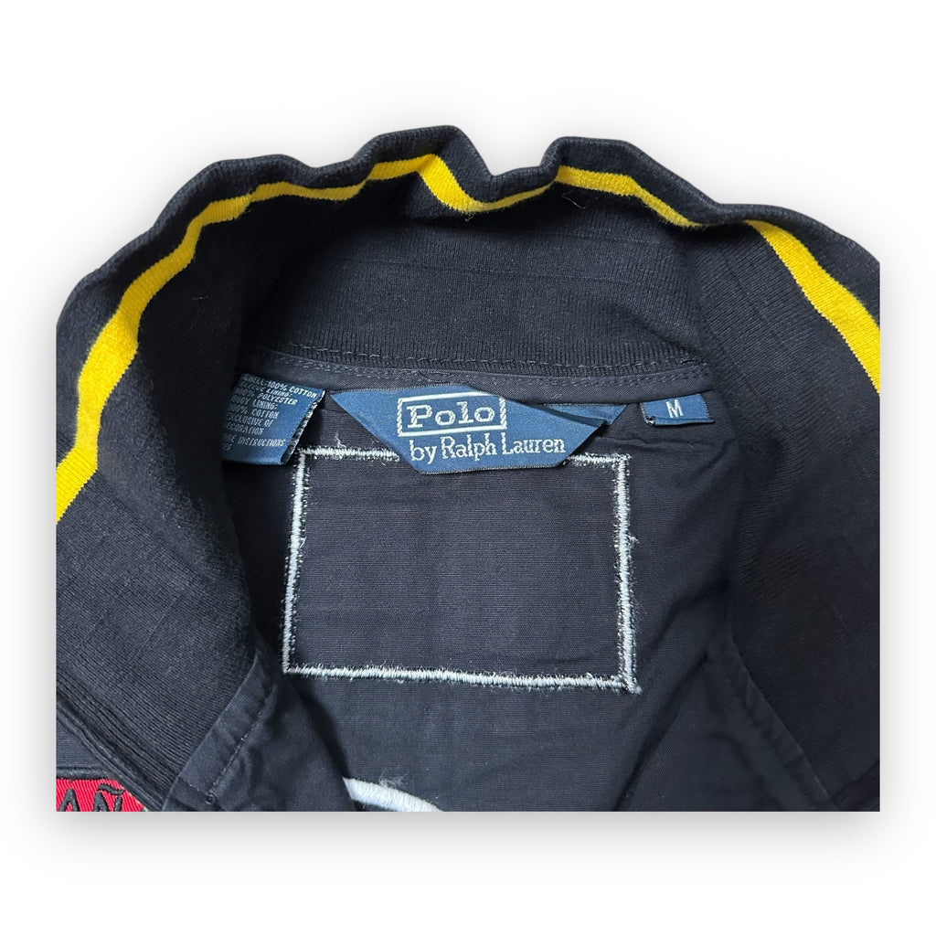 Jacket Ralph Lauren Flag Spain Black vintage