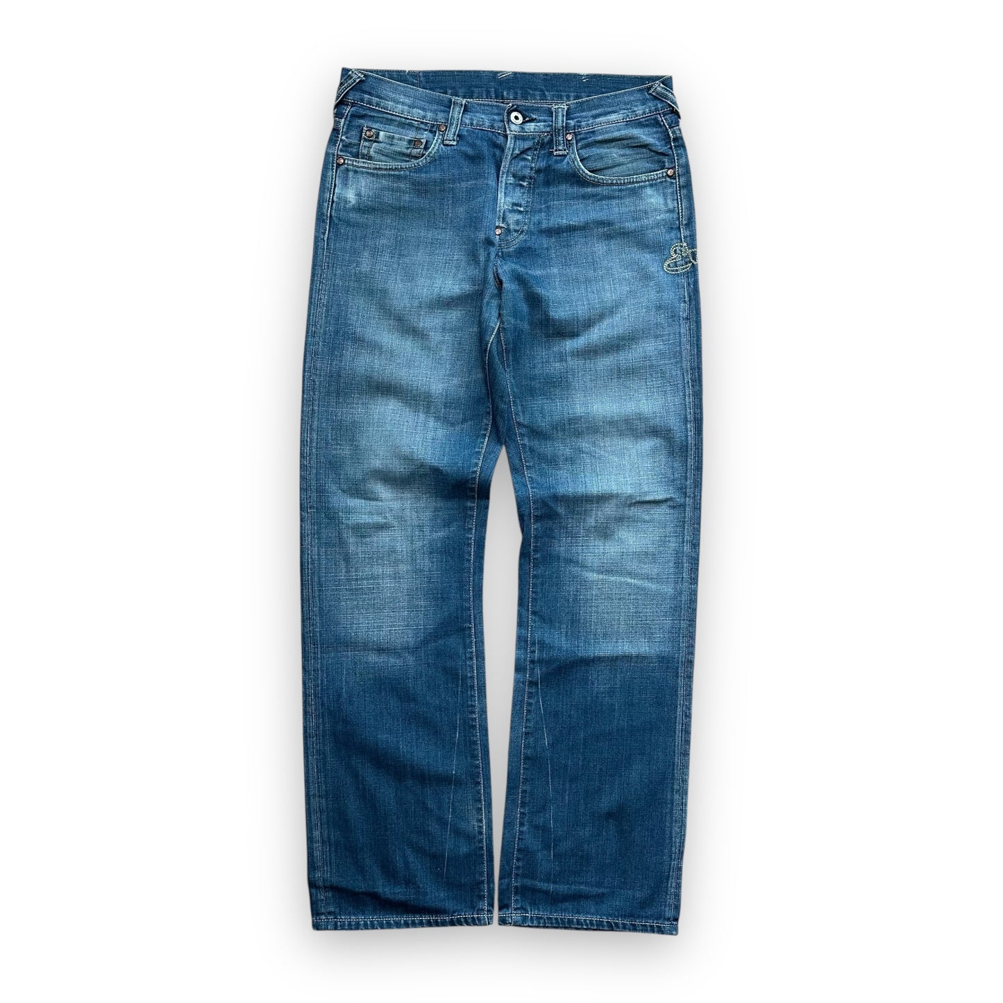 Jeans Evisu Genes Seagull White (M)