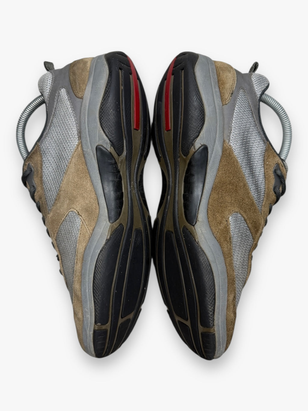 Prada Sneakers Brown Suede