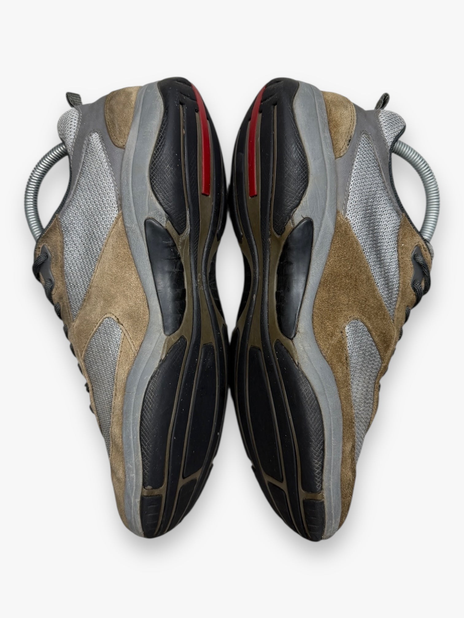 Prada Sneakers Brown Suede