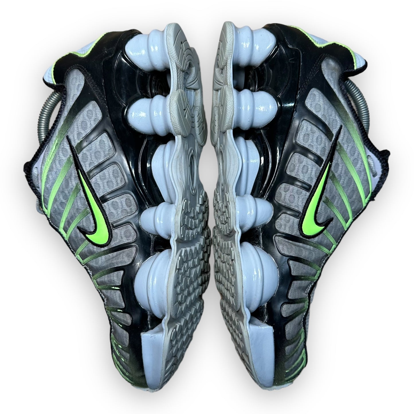 EU42.5 - US9 - UK8 • Shox TL Wolf Grey Lime Blast