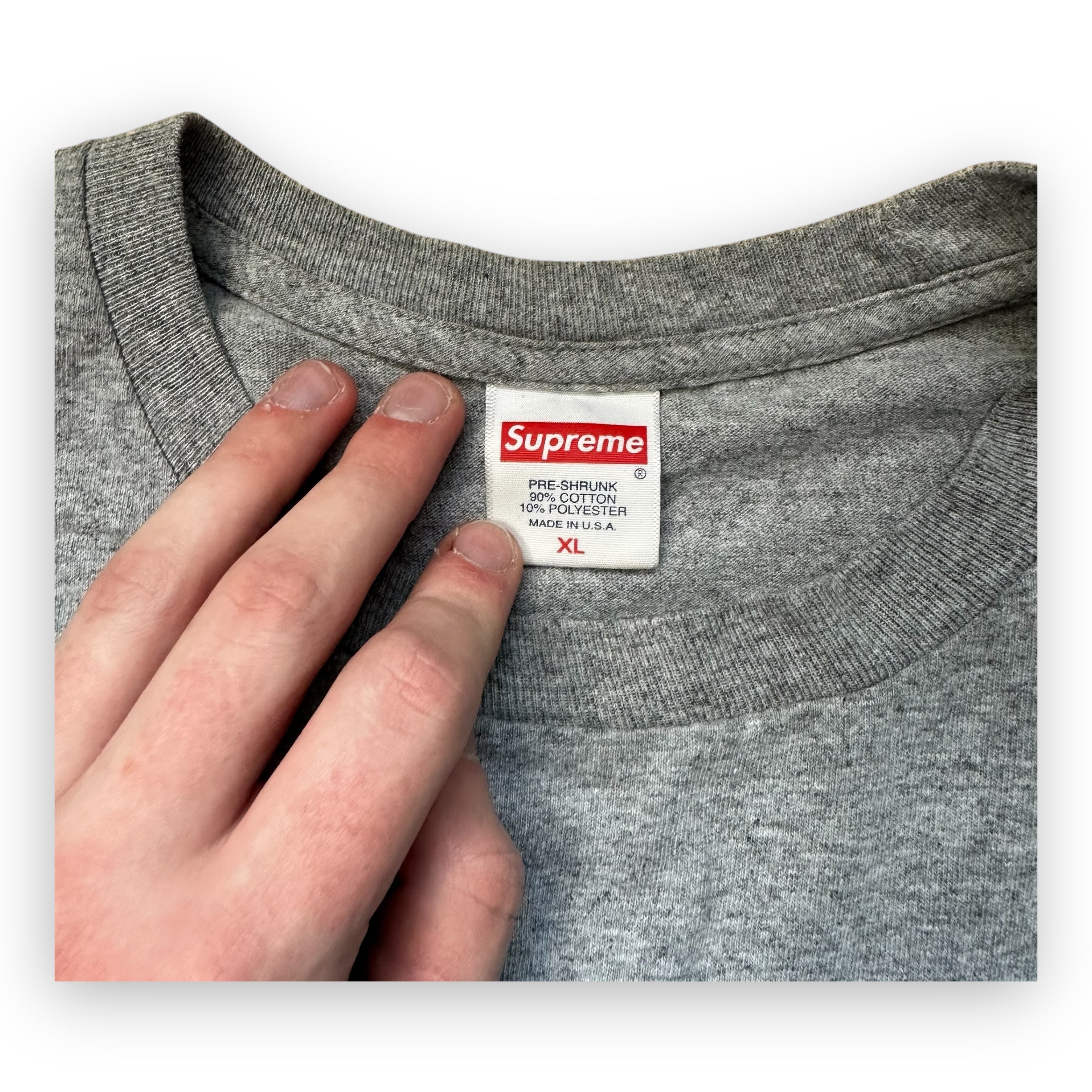 Tee Supreme Candle Smoke Grey SS21