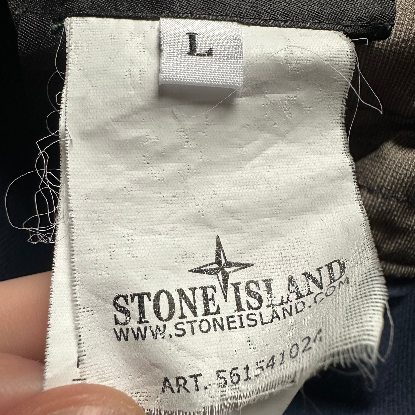 Jacket Stone Island Micro Rip Stop 7 Dentyvek Shield Navy SS12 (M)