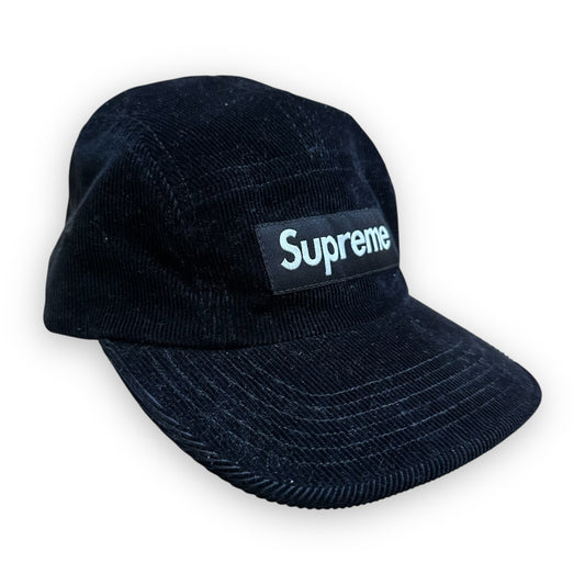 Cap Supreme Corduroy Camp Black